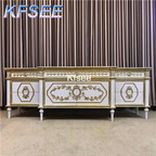 1500usd Kfsee 1Pcs A Set Prodgf ins Luxury Castle TV Cabinet