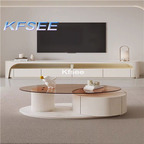 550usd Kfsee 1Pcs A Set Prodgf ins Luxury 200-360cm length adjustable TV Cabinet