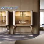 1000usd Kfsee 1Pcs A Set Prodgf ins Luxury 160cm height Wine Cabinet