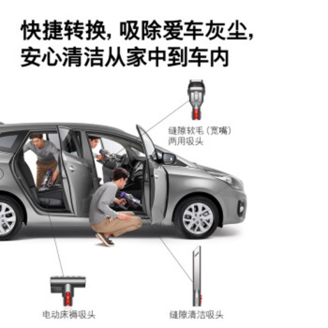 戴森(Dyson) V10 Fluffy Extra手持无线吸尘器-2