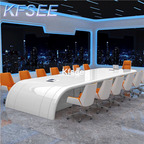 2000usd Kfsee 1Pcs A Set Weibog ins 600*160cm length Meeting Room Table