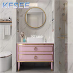 500usd Kfsee 1Pcs A Set Weibog ins 120cm length Bathroom Cabinet with Mirror