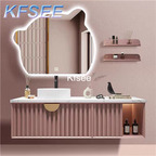 750usd Kfsee 1Pcs A Set Weibog ins 150cm length Bathroom Cabinet with Mirror