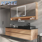 550usd Kfsee 1Pcs A Set Weibog ins 130cm length Bathroom Cabinet with Mirror
