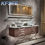 1000usd Kfsee 1Pcs A Set Weibog ins 180cm length Bathroom Cabinet with Mirror