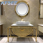 750usd Kfsee 1Pcs A Set Weibog ins 130cm length Bathroom Cabinet with Mirror
