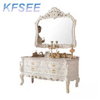 950usd Kfsee 1Pcs A Set Weibog ins 200cm length Bathroom Cabinet with Mirror