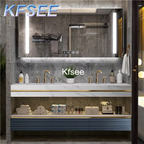 1000usd Kfsee 1Pcs A Set Weibog ins 180cm length Bathroom Cabinet with Mirror
