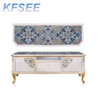 1200USD Kfsee 1Pcs A Set Weibog ins Home Your Luxury Castle TV Cabinet