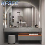 450usd Kfsee 1Pcs A Set Weibog Hello 100cm length Bathroom Cabinet with Mirror