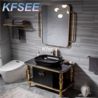 600usd Kfsee 1Pcs A Set Weibog 80cm length Bathroom Cabinet with Mirror