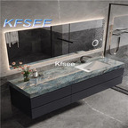 550usd Kfsee 1Pcs A Set Weibog 150cm length Bathroom Cabinet with Mirror