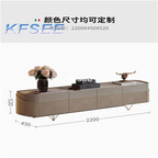 1100usd Kfsee 1Pcs A Set Weibog ins Luxury Boss 220cm length TV Cabinet