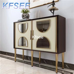 650usd Kfsee 1Pcs A Set Weibog ins Castle Boss 100*40*90cm Wine Cabinet
