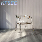 650usd Kfsee 1Pcs A Set Weibog ins Europe Luxury Transparent Chair