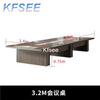 500usd Kfsee 1Pcs A Set Weibog ins 320cm length Trust Office Conference Table
