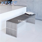 160usd Kfsee 1Pcs A Set Weibog ins 140*40*42cm Stainless Steel Stool