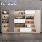 600usd Kfsee 1Pcs A Set Weibog ins Traditional 360*40*200cm Book Cabinet