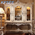 2500usd Kfsee 1Pcs A Set Weibog ins Antique Luxury Castle 180*45*230cm Wine Cabinet