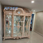 3800usd Kfsee 1Pcs A Set Weibog ins Europe Luxury Wine Cabinet