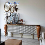 1500usd Kfsee 1Pcs A Set Weibog ins Luxury Castle TV Cabinet