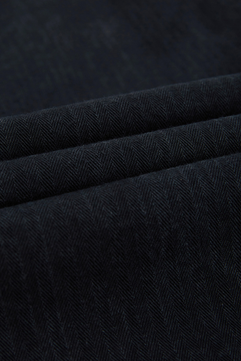 Japanese Herringbone Twill 1970s Belgian Army Field Trousers,black,unisex-6