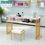 25usd Kfsee 1Pcs A Set Weibog ins 100*45*78cm Nail Table