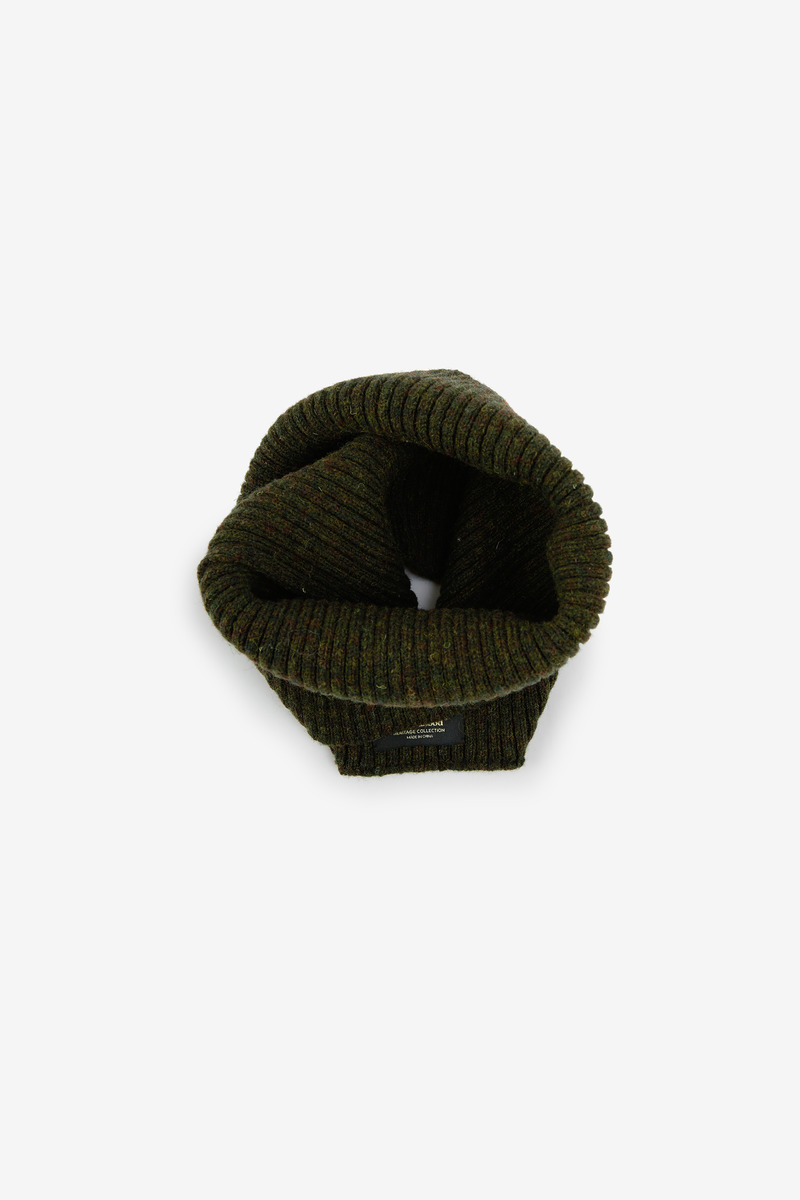 British Shetland Wool Heritage Neck Warmer,unisex-2