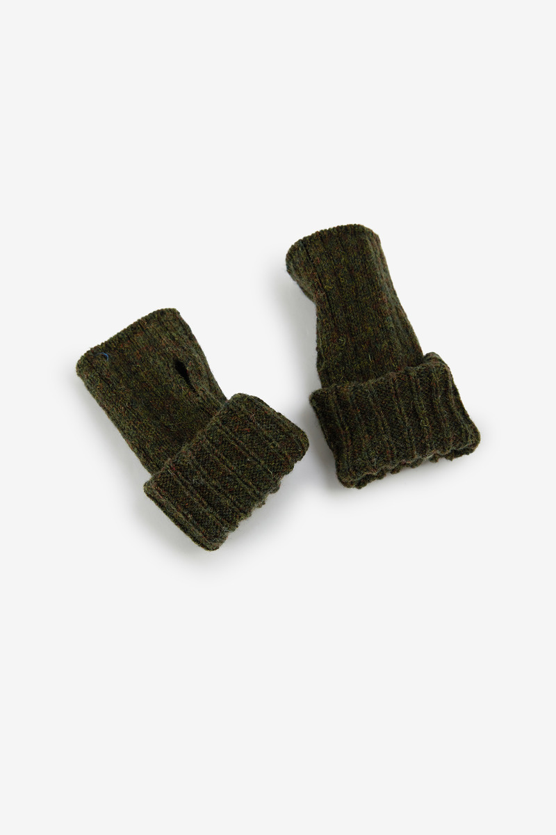 British Shetland Wool Heritage Gloves,unisex-2
