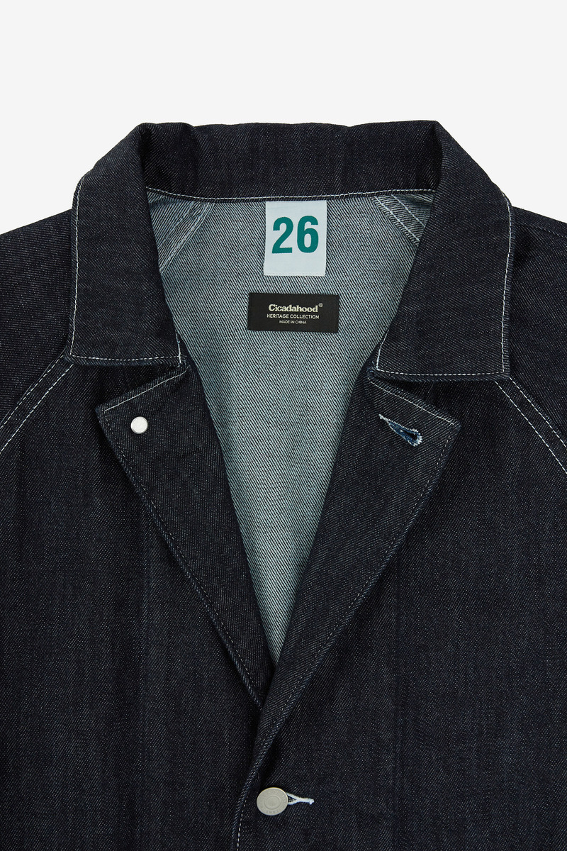 9oz Denim Heritage Workwear Jacket,unisex-3