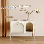 180usd Kfsee 1Pcs A Set Weibog ins style Arch Bedside Cabinet
