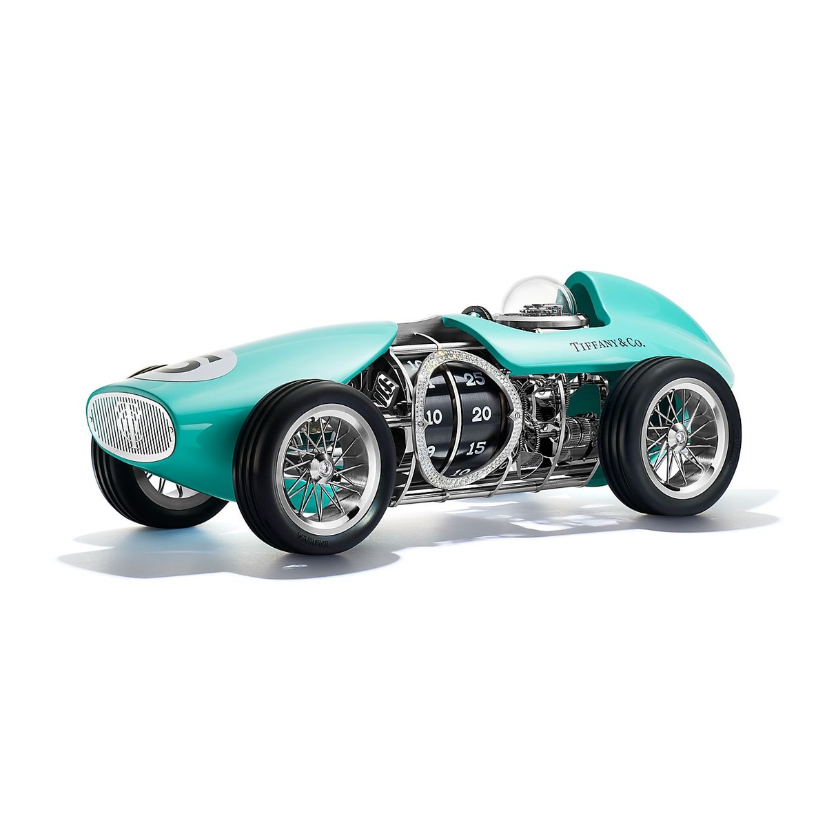Tiffany & Co. 推出百万级「Time For Speed」赛车时钟