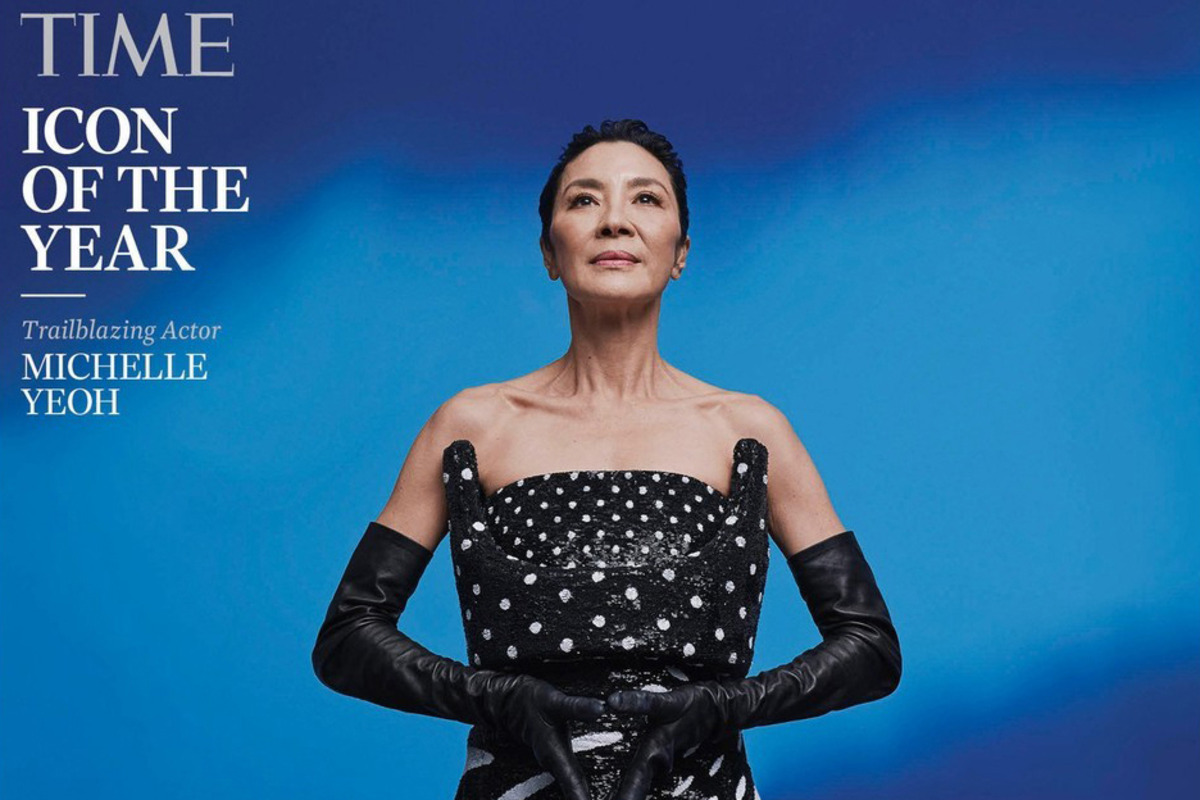 演员杨紫琼被《TIME》杂志选为年度人物
