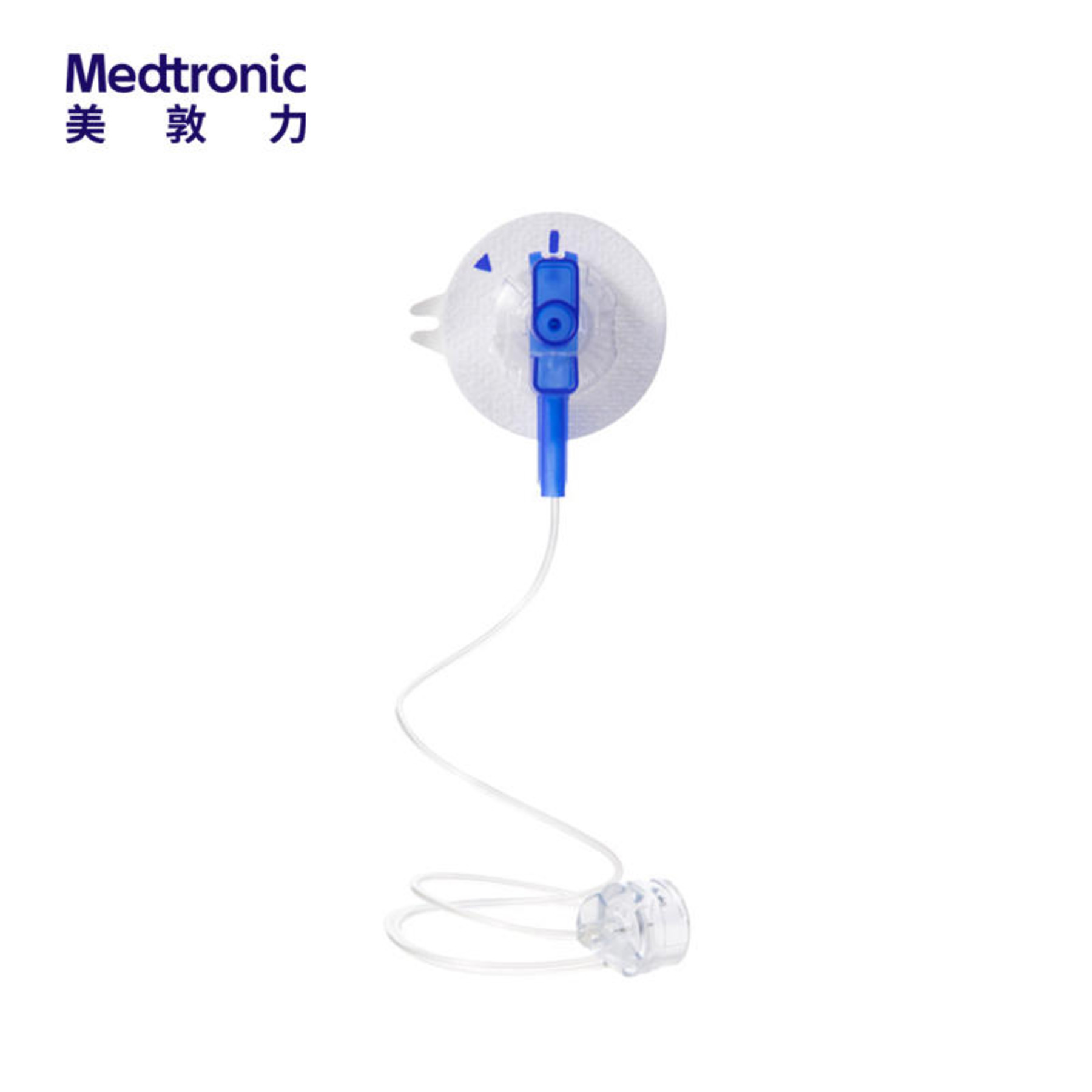 美敦力（Medtronic）进口胰岛素泵耗材 Quick-Set管路可分离式输注导管血糖用品QS纽扣型软针（10个/盒）-3