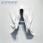 500usd Kfsee 1Pcs A Set ins White Ghost Statue Wall Decoration