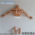 450usd Kfsee 1Pcs A Set ins Home Body Statue Wall Decoration