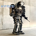 1500usd Kfsee 1Pcs A Set ins Home Antique Robot Statue