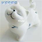 10usd Kfsee 1Pcs A Set ins Life Proud Cat Tea Statue