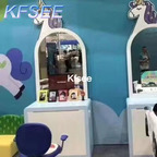 350usd Kfsee 1Pcs A Set ins Barber Shop Salon Mirror with cabinet
