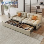 450usd Kfsee 1Pcs A Set Single 160*190cm Cloud Gorgeous Sofa Bed