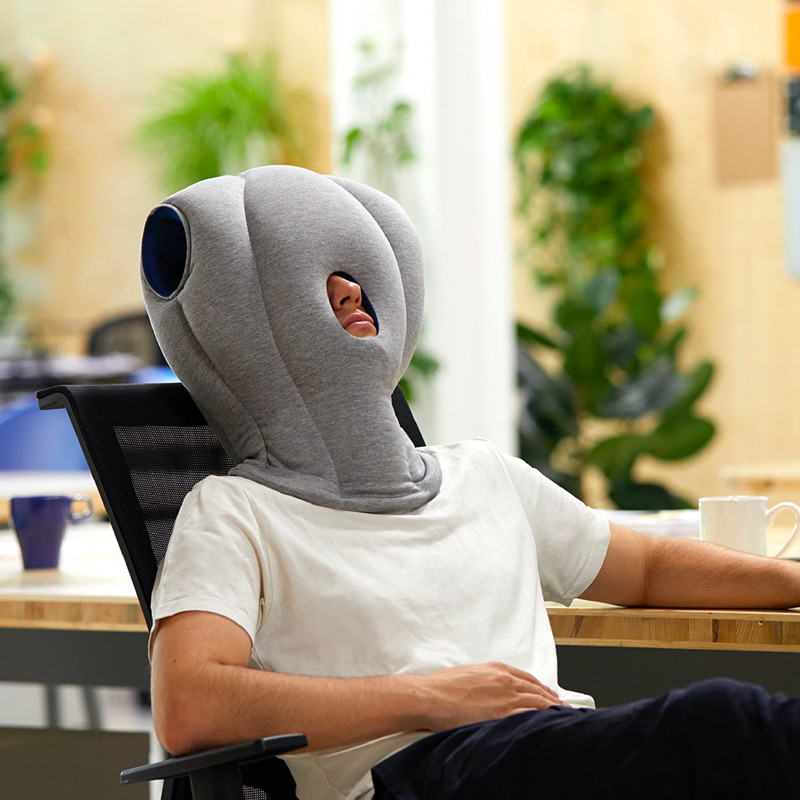 OstrichPillow鸵鸟枕午休旅行飞机枕办公室午睡枕头降噪遮光神器