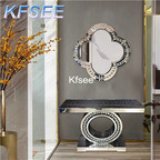350usd Kfsee 1Pcs A Set 120*35*80cm Mirror Effect Console Table