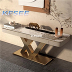 500usd Kfsee 1Pcs A Set ins Maybe Luxury 100cm length Hallway Console Table