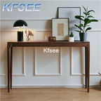 200usd Kfsee 1Pcs A Set ins 80*33*85cm Fashion Wood Console Table