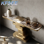 350usd Kfsee 1Pcs A Set ins ins Hallway 100*30*80cm Living Room Console Table