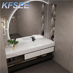 250usd Kfsee 1Pcs A Set 80cm Length Furniture Bathroom Cabinet with Mirror