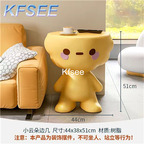 70usd Kfsee 1Pcs A Set ins ins Oh my god yes Yellow Side Table