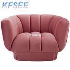 270USD Kfsee 1Pcs A Set ins Forever Vertical Velvet Lounge Chair