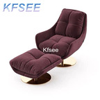 380usd Kfsee 1Pcs A Set Prodgf ins Swivel Lounge Chair With Bench