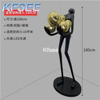 280usd Kfsee 1Pcs A Set Prodgf Boss 180cm height Tall People Statue Floor Sculpture